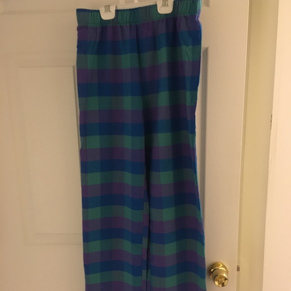 Lands’ End Flannel Pajama Pants Kids 16 PJ Brand New!